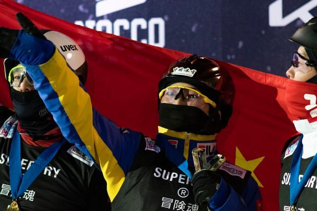 移动体育平台-空中技巧世界杯中国混团再夺金 徐梦桃练兵三周台