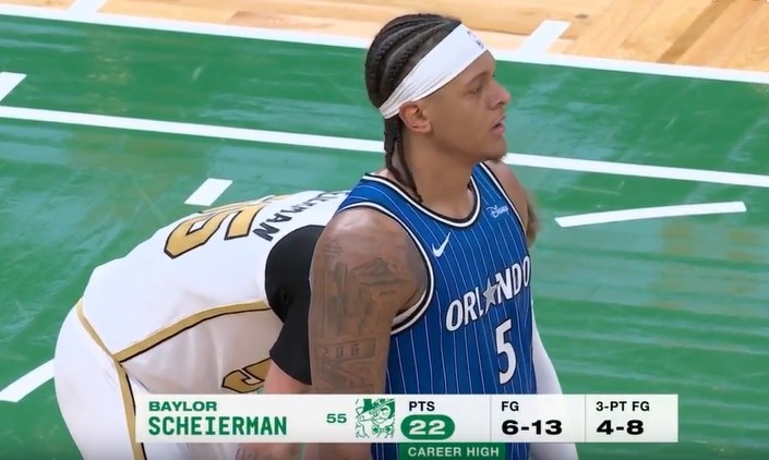 体育赛事-手感火热！谢尔曼再中三分 13中6已砍22分创生涯新高